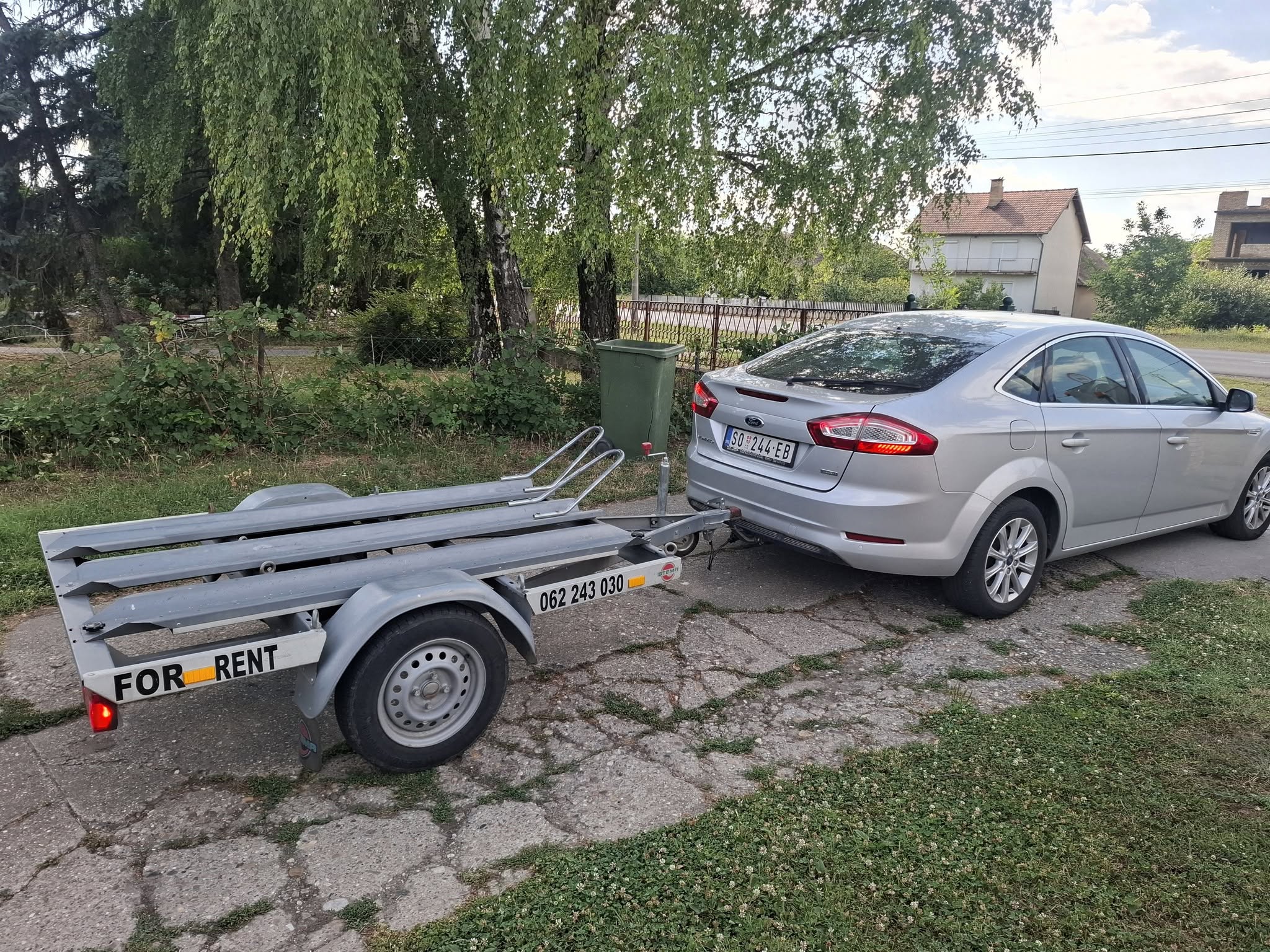 Prikolice za prevoz motora